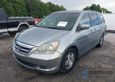 2005 Honda Odyssey Ex from USA, damaged, VIN 5FNRL38405B099614